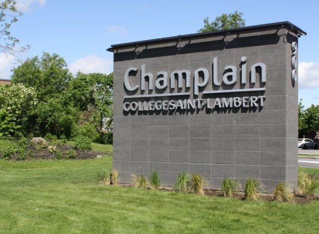 An image of the front of Champlain Regional College